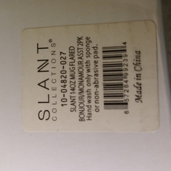 Slant collection 2 pack mugs - Picture 7 of 7